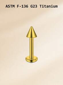 16G Spike Lip Studs Internal Thread Titanium Alloy Lip Piercing Jewelry,Labret Medusa Monroe Snake Bites Piercing Jewelry, 18G Cartilage Helix Tragus Daith Rook Earrings Piercing Jewelry For Womem Men 6mm 8mm 10mm 12mm - Pointed - View 11