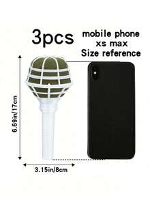 20个/10个/8个/1个/2个/4个/6个装泡沫花艺手柄花束支架，适用于插花、婚礼用品、新娘装饰、家居装饰，适合婚礼、圣诞节、万圣节、感恩节等场合。 - 手柄花泥 - 查看 18