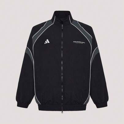 Adidas Men's BL WOV JKT Woven Jacket, Hooded Outerwear IB6980