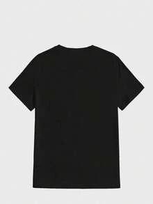 Homies Selfie Squad T-Shirt - Fun Cartoon Design - Stylish Tee For Women - Ideal Gift For Besties - 黑色 - 查看 2