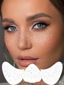 6 miếng hình xăm tạm thời hình ngôi sao lấp lánh màu bạc, thích hợp cho các lễ hội, buổi hòa nhạc, trang điểm, kỳ nghỉ hè, Ngày Valentine, tiệc Phục Sinh và các phụ kiện khác. - Bạc - Xem 5