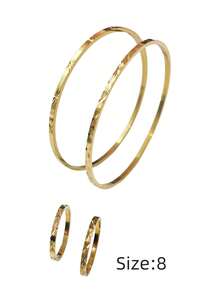 Bộ 4 món: 2 vòng tay & 2 nhẫn, nhẫn kiểu Pháp giản dị với họa tiết hoa đa sắc, chất liệu thép không gỉ 316, phù hợp để đeo hàng ngày, đi làm, mua sắm, hẹn hò, gặp gỡ bạn bè. Bộ trang sức thời trang đa năng dành cho phụ nữ theo đuổi phong cách giản dị nhưng tinh tế. - Bộ chăn ga gối đệm 4 món bán sỉ - Xem 14
