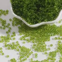 4毫米 - 300颗透明玻璃米珠，小工艺珠，迷你珠，米珠，小隔珠，散珠，手工小玻璃珠，适用于珠宝制作和DIY工艺品 - 4mm-300pcs - 查看 22