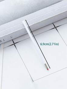 6/10/20 Plastic Tool Pen Replacement Refill, Smooth Writing Ballpoint Pen Replacement Refill, Short Small Replacement Refill, 6.9cm (2.71in) Length, 1.0mm Bullet Plastic Refill. - Sets - View 3