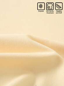 Disney Mickey Mouse "Lutte" Kids T-Shirt, Retro Brushstroke Print, Vibrant Yellow Graphic, Soft Cotton, Casual Summer Style, Perfect For Kids & Fans, Unisex - 杏色 - 查看 5