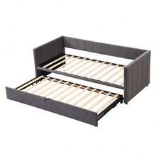 Futons - Gray + Upholstered + 90cm*200cm-3 - View 8