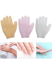 Moisturizing Gloves, Softening And Exfoliating Foot And Hand Care Tool For Dry Cracked Skin, Soft Silicone Gel, Skin Repair, Reusable, Suitable For Hand Care, Care Tool, Soft Silicone Gloves, Gel Spa Moisturizing Gloves, Gift For Mother, Travel Accessory - Multicolor - View 7