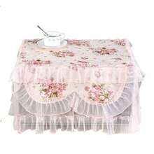 Romantic Lace Microwave Cover Flounce Home Decor Polyester Square Home Cover Cloth Modern Minimalism High-Quality - Multicolor - View 12