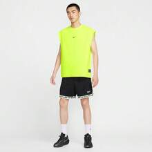 Nike 男士 AS M NK DF SL TOP STREET 运动背心 HV1889-702 - 黃色 - 查看 4