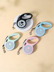 3米/5米可调节伸缩尼龙宠物牵引绳，适用于中小型犬、狗狗玩具及用品、猫咪、情人节礼物 - 彩色 - 查看 8