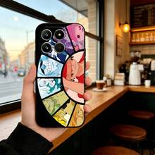 Soft Casing For Cartoon Silicone Sofcase Kasing Cool And Unique/  Characters/ Anime Elements/ Phone Cases Suitable For IPhone 11, 11Pro, 11ProMax, 12, 12Pro, 12ProMax, 13, 13Pro, 13ProMax, 14, 14Pro, 14ProMax, 14Plus, 15, 15Pro, 15ProMax, 15Plus, 16, 16Pro, 16ProMax, 16E, 16Plus, 17, 17Pro, 17ProMax, IPhoneAir  Galaxy S20,S20Plus,S20Ultra,S21,S21Plus,S21Ultra,S22,S22Ultra,A34,A15 4G/5G,A05,A54 5GA04E/M04,A05S - 黑色 - 查看 3