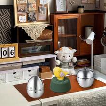 1pc Cute Kitchen Timer, Mechanical Countdown Timer, 60 Minutes, Animal, Egg, Fruit Shaped, Time Management, Baking Fun, Boiling Eggs - Multicolor - View 11