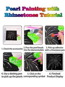 1 Set Beach Bride Diamond Painting Kit, Includes Pearls, Gifts & Tools, Suitable For Beginners & Crafters, Can Be Used For Wall Decor, Bedroom Decor, Birthday, Father's Day, Mother's Day, Wedding Gift, Bathroom Decor - View 8