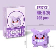 Pokémon Building Block Set - Pikachu Building Blocks, Micro Anime Charizard Model, DIY Assembly Craft Gift - Multicolor - View 22
