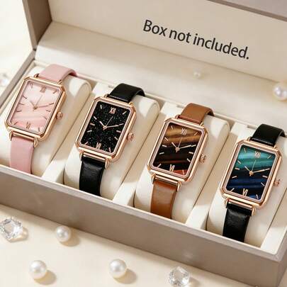 Damski zegarek kwarcowy, idealny na randki, śluby i święta, jako prezent, prezent dla kobiet, zegarek damski