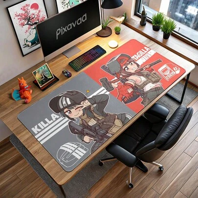 逃离塔科夫 Killa Tagilla 桌垫，Q版游戏鼠标垫，FPS主播装备装饰，大型电脑桌垫