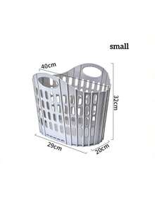 1 giỏ đựng quần áo bẩn đa năng có thể gấp gọn, giỏ đựng quần áo bẩn treo tường di động, giỏ đựng quần áo bẩn bằng nhựa, giỏ đựng đồ treo tường, hộp đựng đồ có thể gấp gọn, thích hợp cho phòng tắm và nhà vệ sinh gia đình, tiết kiệm không gian. - Nhiều màu - Xem 5