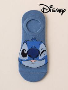 1/5/10 Pairs Disney Stitch Men's Socks, Boat Socks, Invisible Socks, Funny Christmas Gift, All Season - Multicolor - View 8