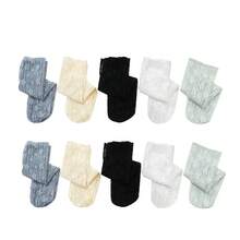 1/5/10 女士时尚夏季超透气透明蕾丝甜美网眼钓鱼袜柔软又有趣 - 彩色 - 查看 12