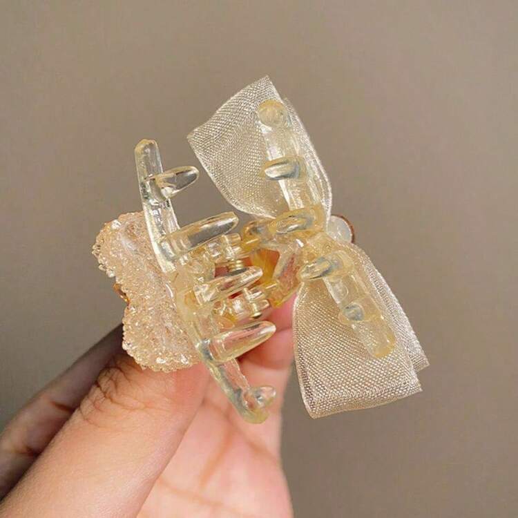 2个双面公主蝴蝶结发夹，无论是日常出行、校园穿搭还是派对/节日造型，都能为你的发型增添甜美活泼的气息，充满少女魅力。 - 彩色 - 查看 6