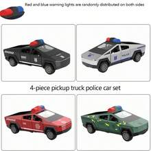 1:36 皮卡车模型，收藏车，双门模型车，惯性驱动，皮卡车装饰礼品，青少年圣诞礼物 - 彩色 - 查看 21