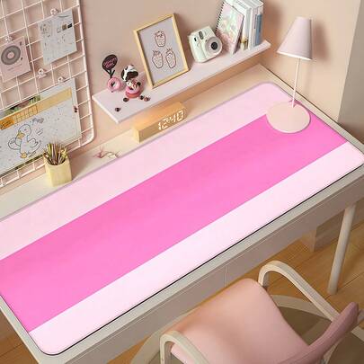 وسادة فأرة مطاطية بحجم XXL، طباعة عالية الدقة، مناسبة للألعاب والاستخدام المكتبي. هذا الحصير متعدد الوظائف للوحة المفاتيح هو ملحق متين لمحبي ألعاب الكمبيوتر، وهو أيضًا هدية مثالية للأحباء. يمكن أن يخدم كديكور على المكتب.