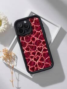 这款心形玫瑰图案的简约加厚防摔手机壳，让您的手机焕发光彩。兼容 13/11/17/17 Pro/16/14/15/15 Pro/15 Plus/15 Pro Max/7 Plus/8 Plus/X/Xs Max/Xr/11 Pro/12 Pro/13 Pro/14 Pro/12 Mini/13 Mini/11 Pro Max/12 Pro Max/13 Pro Max/14 Pro Max/14 Plus/17 Pro Max/17 Air/6/6s Plus/7/8/16 Pro/16 Plus/16 Pro Max/SE2/17 Pro Max 以及三星手机。 Galaxy/A54/A14/A12/A13/A15/A32/A33/A24/A52S/S20/S21/S22/S23/S24/S23Plus/S24ultra/S25/A15/A33/A23 - 彩色 - 查看 2