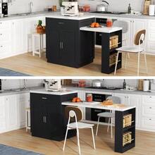 Mobile Storage Islands - Hitam - View 1