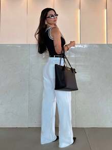 Women Tops - Black - View 7