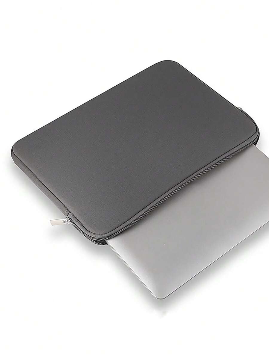 Applicable To Laptop Bag 11,13,14,15,15.6 Inch Laptop Case Soft Computer Bag Office Travel Bag - Grey - View 1