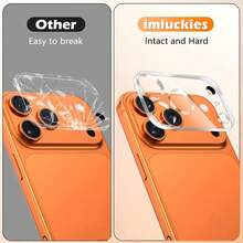 Shockproof Transparent Tempered Glass Camera Lens Protector 5 Pcs-Of Full-Covering Camera Protective Film Rear Lens Glass Compatible With Apple 17/17pro/17pro Max/16/15/14/13/12/11/Plus Anniversary Gift - 5 Pieces - View 4