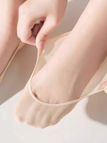 1/5/10 Women's Half Palm Comfortable Hollow Invisible Strap Socks Ice Silk Summer Thin Breathable - Multicolor - View 6