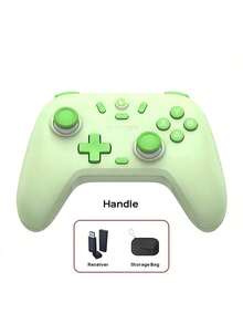 GAMESIR T4 Nova Lite 专业游戏手柄，线性扳机，支持 2.4G 无线/蓝牙/有线三种连接模式，电竞级无死区设计，内置六轴陀螺仪，兼容 Switch/Steam/Android/iOS 平台。 - 查看 9