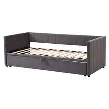 Futoner - Grå + Klädd + 90cm*200cm-3 - Visa 5