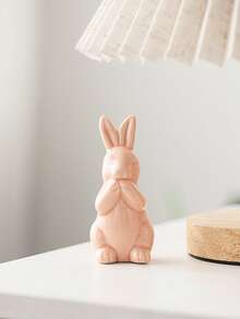 1 chiếc đồ trang trí bằng sứ hình thỏ dễ thương tinh tế, đồ trang trí lễ Phục Sinh và các ngày lễ khác được cá nhân hóa sáng tạo, thích hợp để trang trí bàn làm việc, giá sách, tủ đầu giường, phòng khách, nhà cửa, món quà lễ hội tuyệt vời và vật dụng cần thiết cho gia đình. - 1PC - Xem 16