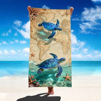 1 chiếc khăn tắm biển Ocean Element, chất liệu microfiber siêu mềm, cỡ lớn, thấm hút cực tốt, thích hợp cho du lịch, hồ bơi, lặn biển, lướt sóng, yoga, cắm trại. Có nhiều kích cỡ khác nhau, phụ kiện bãi biển cho bãi biển, hồ bơi, du lịch, cắm trại, yoga.