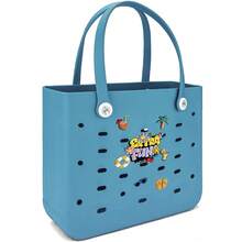 CSjihua Large-Capacity EVA Toiletry Bag, 2026 New Style Clutch/Shoulder Bag, Stylish And Versatile, Suitable For Beach, Pool, Boat, Grocery Shopping, Sports, Etc., Suitable For Men And Women. - 彩色 - 查看 31