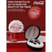 Coca Cola 可口可乐 T13 真无线蓝牙耳机，半入耳式设计 | 13mm 动圈单元 | ENC 降噪 | 蓝牙 5.4 | 15 小时超长续航 | 触控操作 | Type-C 快速充电 - 查看 2