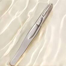 High Precision Epilation Tweezers, Stainless Steel Curved Eyebrow Tweezers, Ergonomic Handle Design, Suitable For Fine Hair, Whiskers, Eyebrows And Other Beauty Care Tools, Beauty Eyebrow Shaping Tweezers - Multicolor - View 8