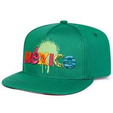 1 chiếc mũ lưỡi trai MÉXICO dành cho nam, mũ bóng chày thêu chữ cá nhân hóa, mũ thời trang đường phố hip-hop thường ngày cho mùa xuân, mùa thu, du lịch, nghỉ mát biển. - Nhiều màu - Xem 10