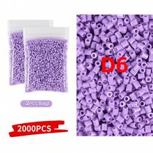 2000pcs 2.6mm Mini Fuse Beads Pixel Puzzle Iron Beads Melt Beads DIY High Quality Handmade Gift Educational Toy - 2.6mm Perler Beads - View 17