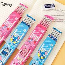 10pcs Disney Stitch Shaped Pencils, Cute Style, Student Supplies, Gift, Party Favor, Music Festival Gift, Back To School Gift, Student Gift - Stitch Pencil - View 4
