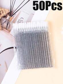 200pcs Mini Disposable Lip Brush Heads, Suitable For Makeup Artists And Daily One-Time Lip Gloss/Lipstick Application - Multicolor - View 8