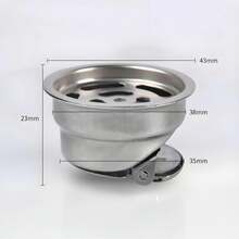 1PC Tile Insert Rectangular Floor Waste Grates Bathroom Shower Drain 100*100mm 304 Stainless Steel Anti Odor Invisible Floor Drain Random Color - Multicolor - View 13