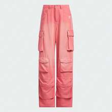 Adidas Originals Women's IH DENIM CARGO Jeans - Pink - View 2