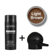 Adglamful 增发纤维粉，Cutline 物理增发，适用于稀疏头发和发际线，30g 瓶装 + 25g 补充装，瞬间增发 - 彩色 - 查看 23