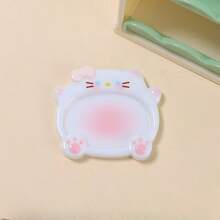 卡通猫美甲油调色盘，时尚凝胶美甲油调色盘，便携式绘画调色盘，高端美甲展示板，实用美甲工具，多种颜色可选 - 彩色 - 查看 12