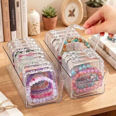 3 قطع مجموعة صناديق تخزين بلاستيكية شفافة، منظم أدراج للأدوات والقرطاسية والمستحضرات التجميلية والوجبات الخفيفة والكمامات، منظم مكتب بلاستيكي متين للحمام والمغسلة، لا يتطلب كهرباء