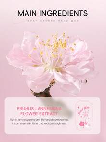 1片 LAIKOU 日本樱花撕拉式防干燥手蜡，50克舒缓修护手膜，深层滋养手部护理，送给女性、妈妈、妻子、姐妹、少女、女友的礼物，SPA护肤，母亲节彩妆 - 查看 4