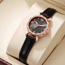 Women's Quartz Watch, Suitable For Dates, Weddings And Holidays As Gifts, Women's Gift, Ladies Watch - Black - View 6